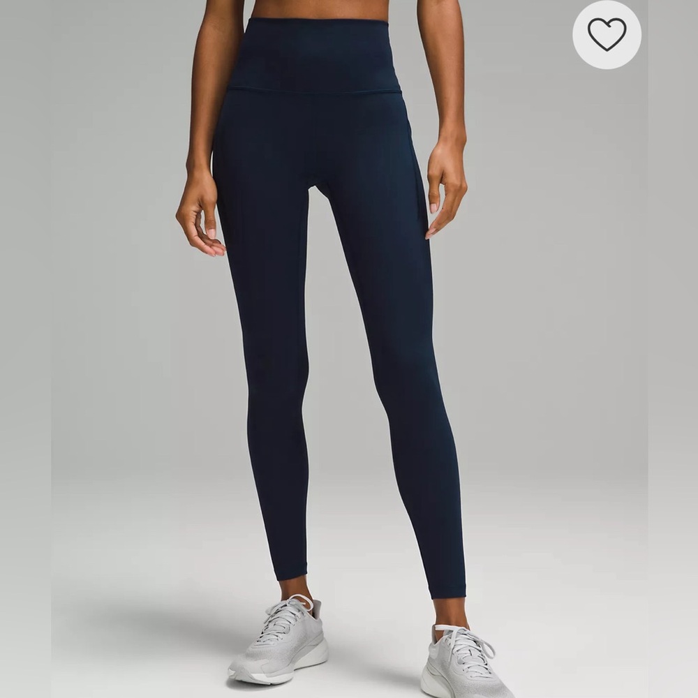Lululemon Leggings - Navy Wonder Under 28”